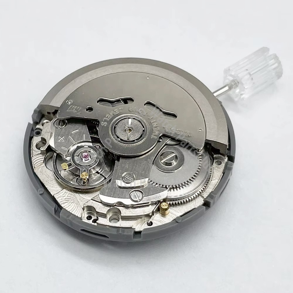 Japan Genuine NH36A Movement English-Spanish Datewheel Crown at 3.0/3.8 O’clock