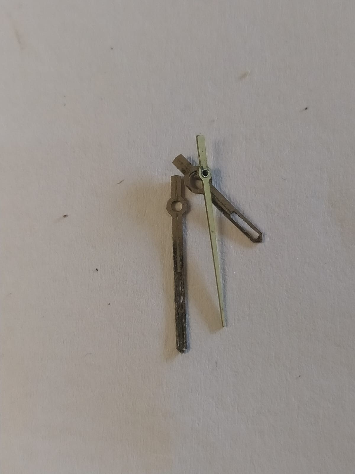 Original SEIKO SPEED TIMER 7015-7010 5 SPORTS RALLY PART SET HANDS SILVER Used
