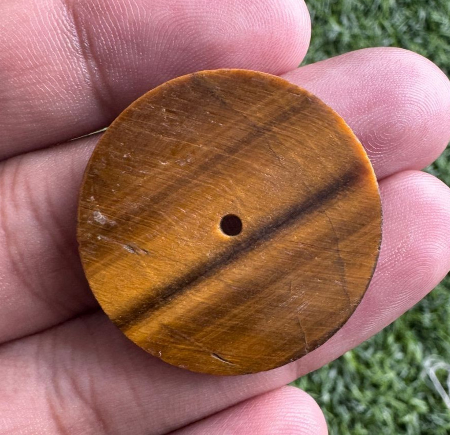 tiger eye Watch Dial Blank Handmade Dial for 31 mm-1.5 mm GMC-1160w
