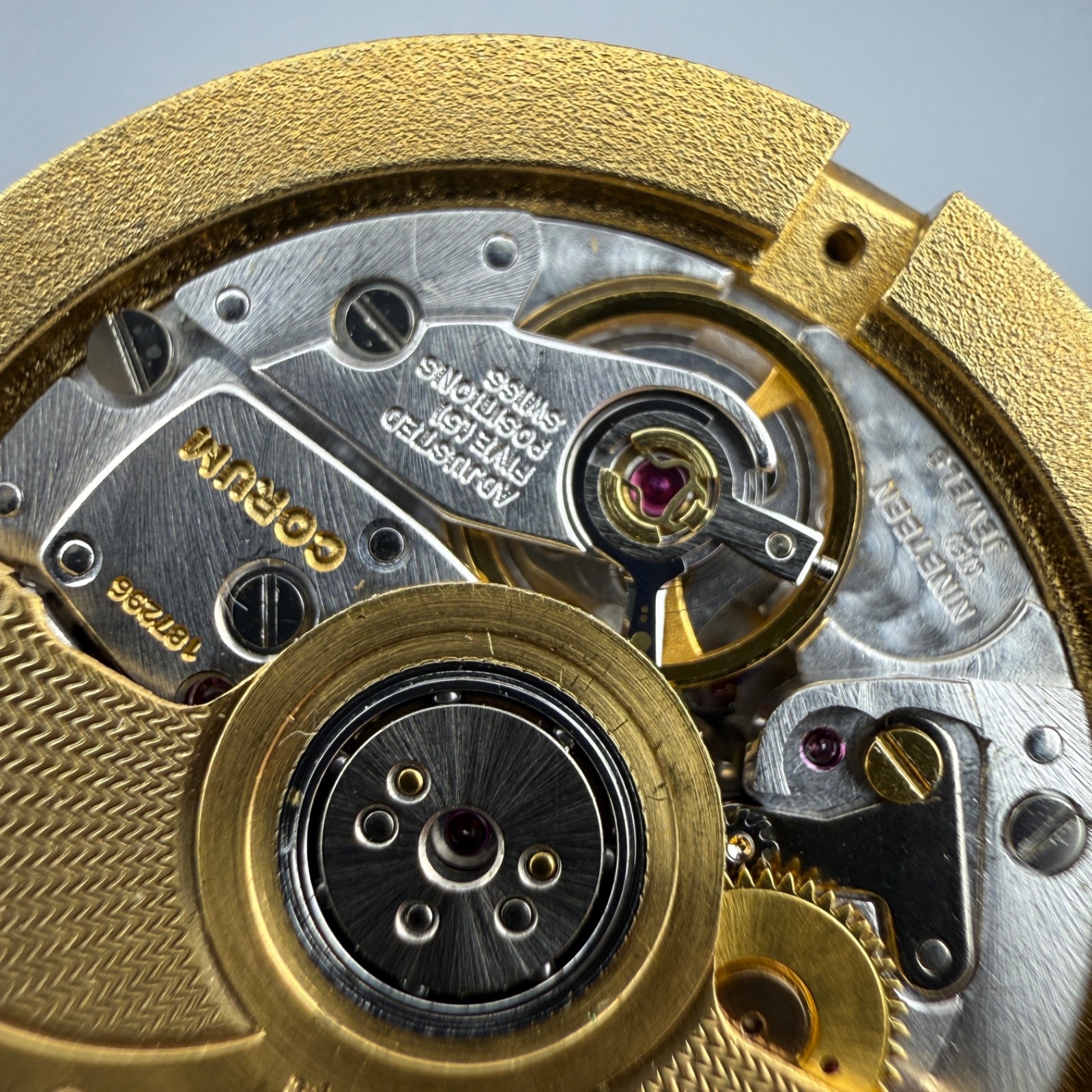 Corum Autom 25mm Watch Movement Power Reserve 26mm Dial Working