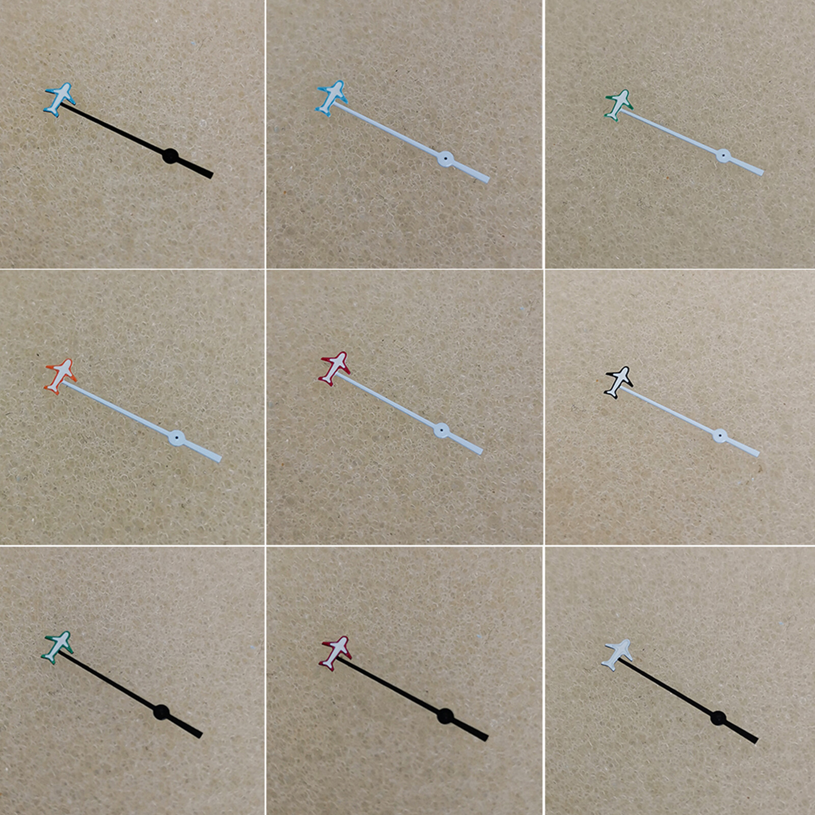 For NH35/NH36/4R/7S Watch Movement Cartoon Second Hand 12.5MM C3 Green Luminous