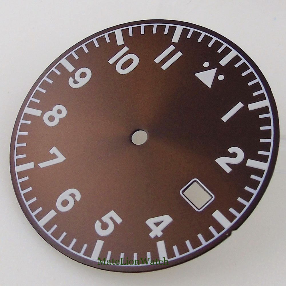 20ATM Solid Bronze Diver Watch Case 39mm Fit NH35 Sapphire Crystal Dial+Hands