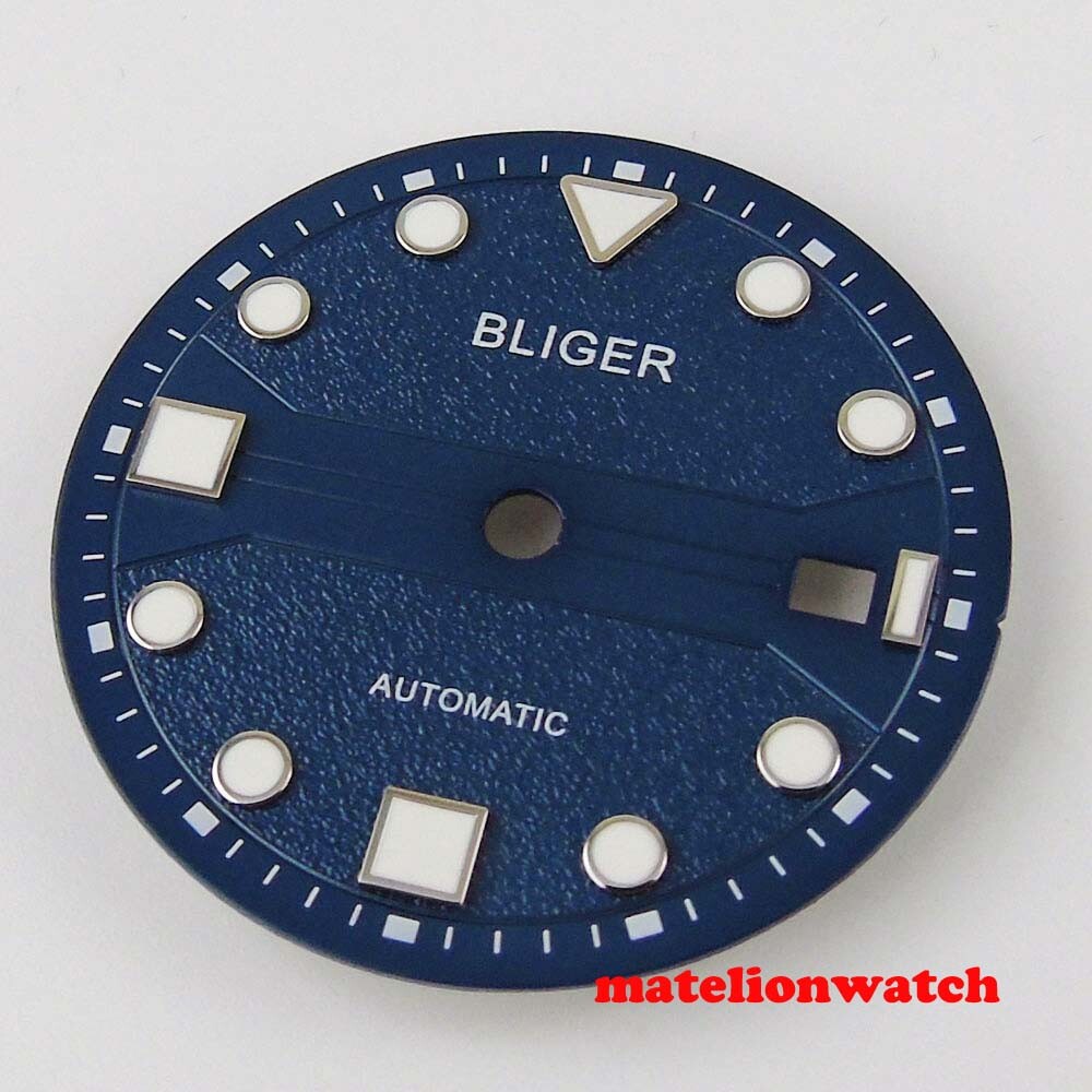 31mm Super Lume Watch Dial Parts Fit For ETA 2824 2836 Miyota 8215 821A Movement