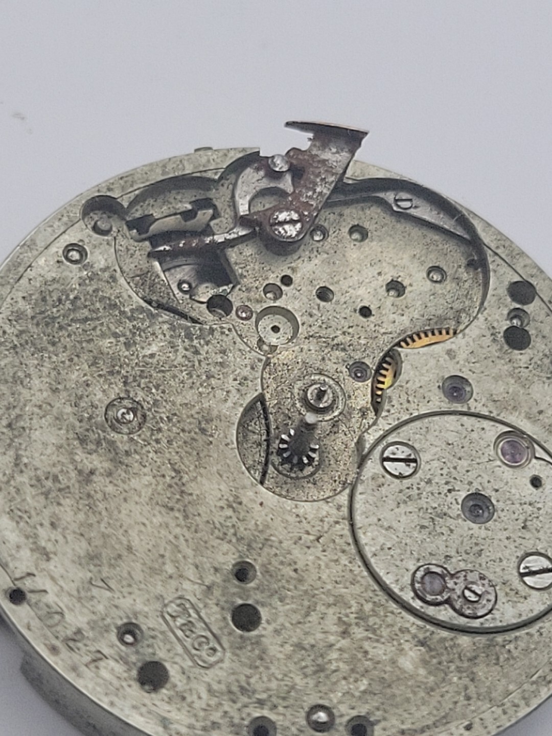 Antique Tiffany & Co New York High Grade Watch Movement For Repairs 29.5mm