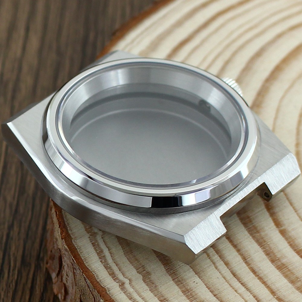 NH35 Steel Watch Case 40mm Modify PRX Mod Sapphire For Seiko NH34 NH35 NH36 NH38