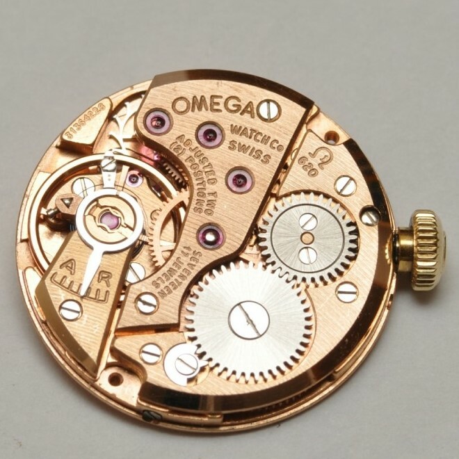 Omega Cal. 620 Various Movement Parts