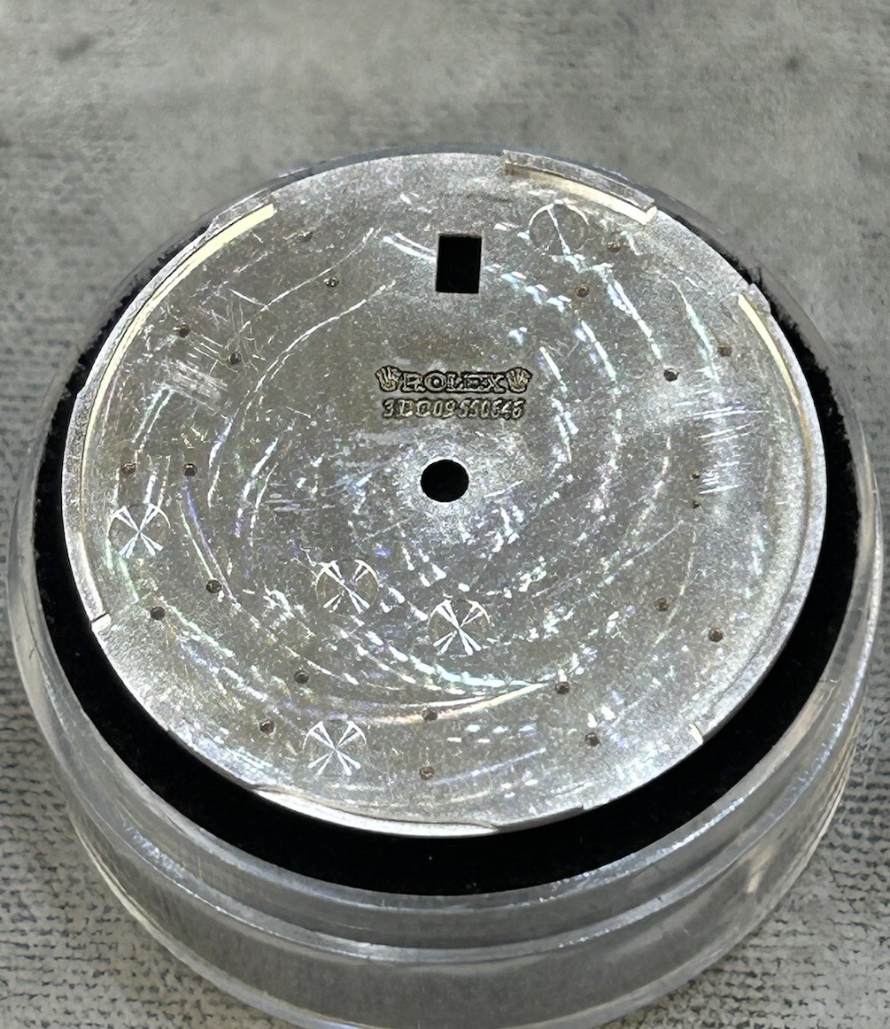 Rolex 41mm Datejust Silver Luminescent Dial For Model 126333 & 126303 MINT