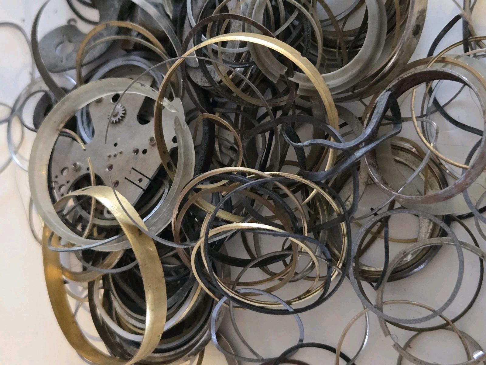 Vintage Watchmakers Part’s Estate Watch Repair Parts Bulk Lot #2.