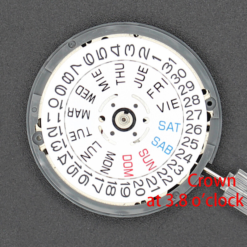 NH36 Movement For Seiko Automatic Mechanical Movement English Date Week 3.8 O