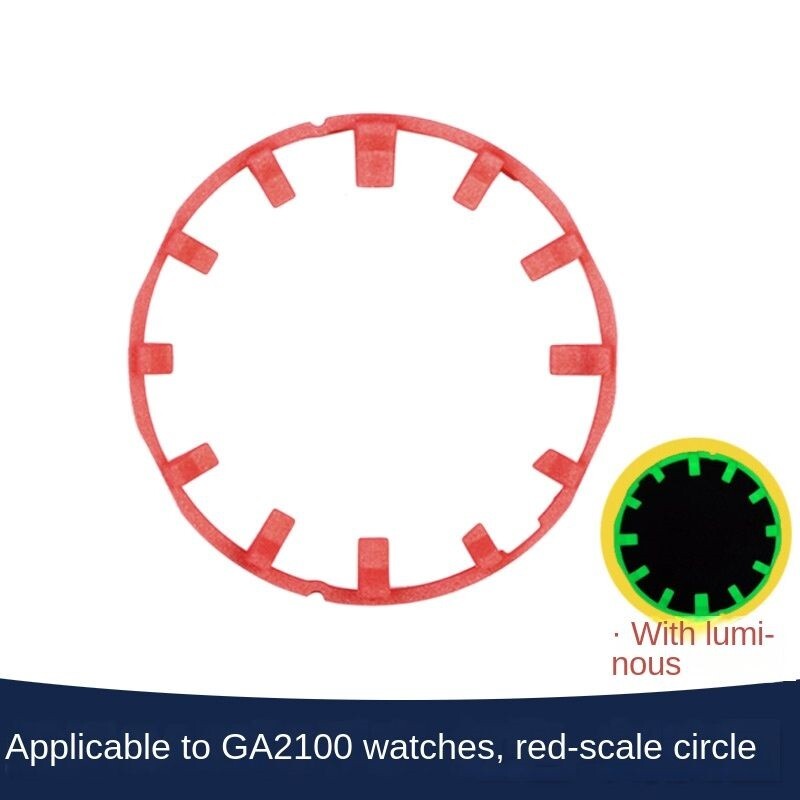 Men’s Watch Scale Ring Fit For AP Luminous Casio GA2100 GA2110 Series DIY Dial