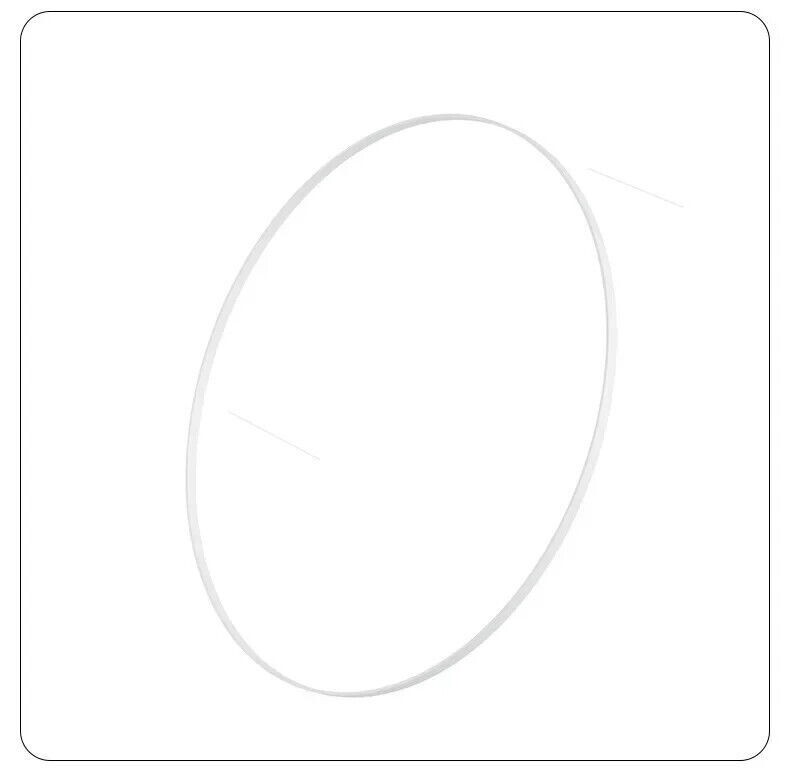 White Front Watch Crystal Gasket Ring Waterproof Watch Glass Seal Rings 16-40mm