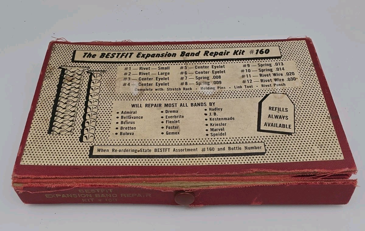BESTFIT Vintage 1960’s Expansion Band Repair Kit