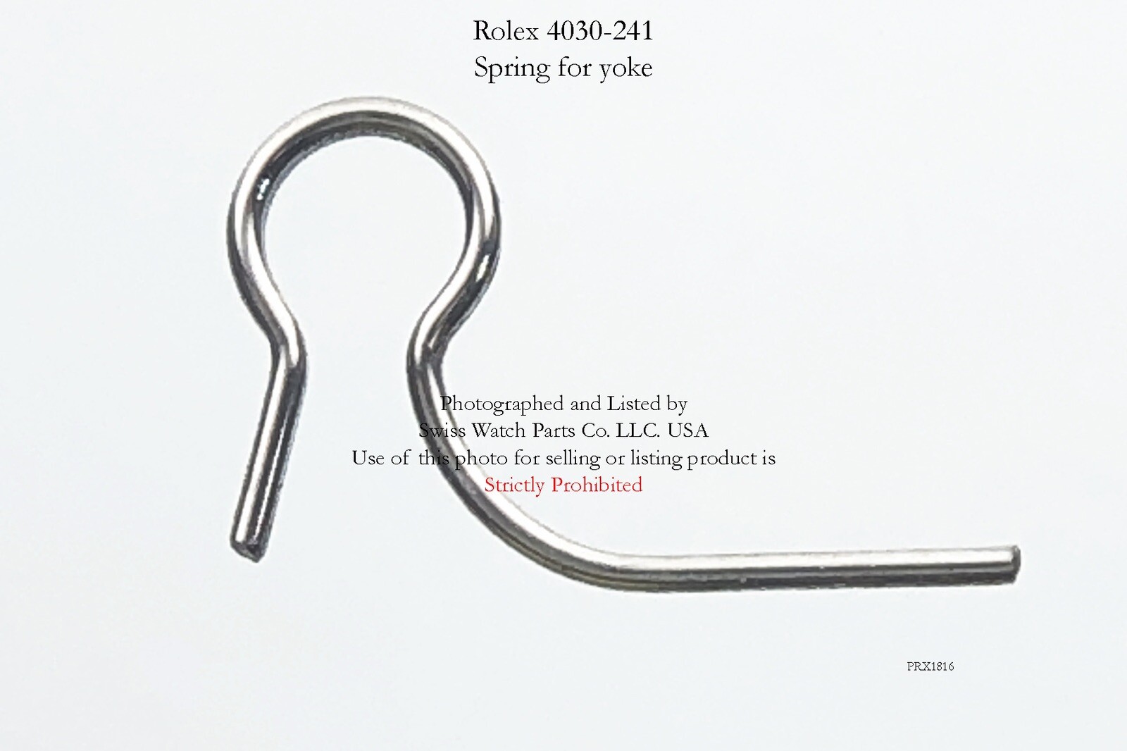 Rolex Caliber 4030 241 Spring For Yoke Genuine Watch Movement Part