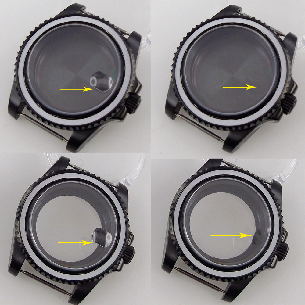 For NH35 NH36 MIYOTA 8215 ETA 2836 DG 40mm 316L Stainless Steel Watch Case Parts