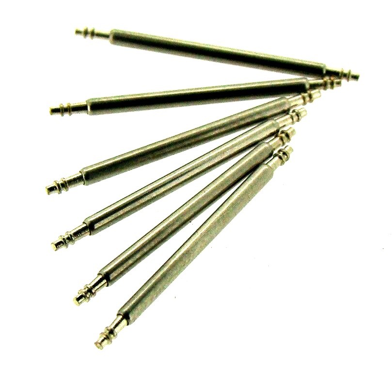 6 x Watch Strap 1.8mm Stainless Steel Spring Bar Watch Pins 6mm to 30mm