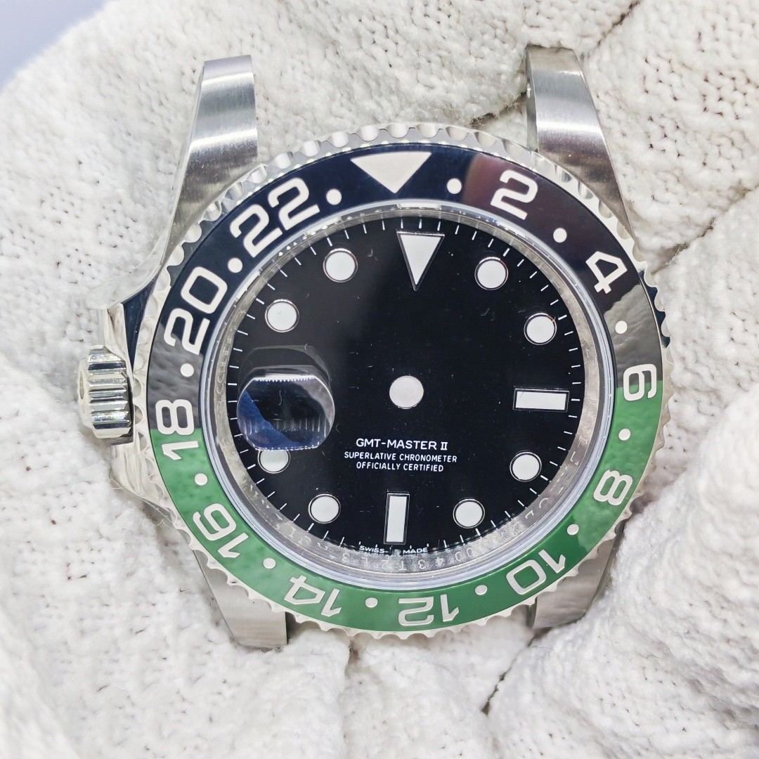 DIY SET for 3285 watch case + dial + hands + Stainless Steel Strap 40mm