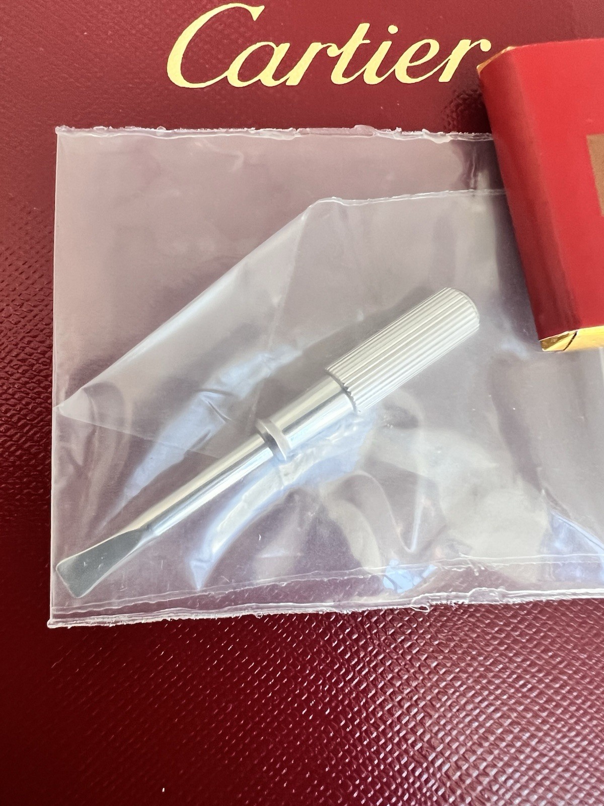 Cartier Jewelry TOOL Screwdriver VA621651-CH00 LOVE BRACELET WHITE GOLD TONE