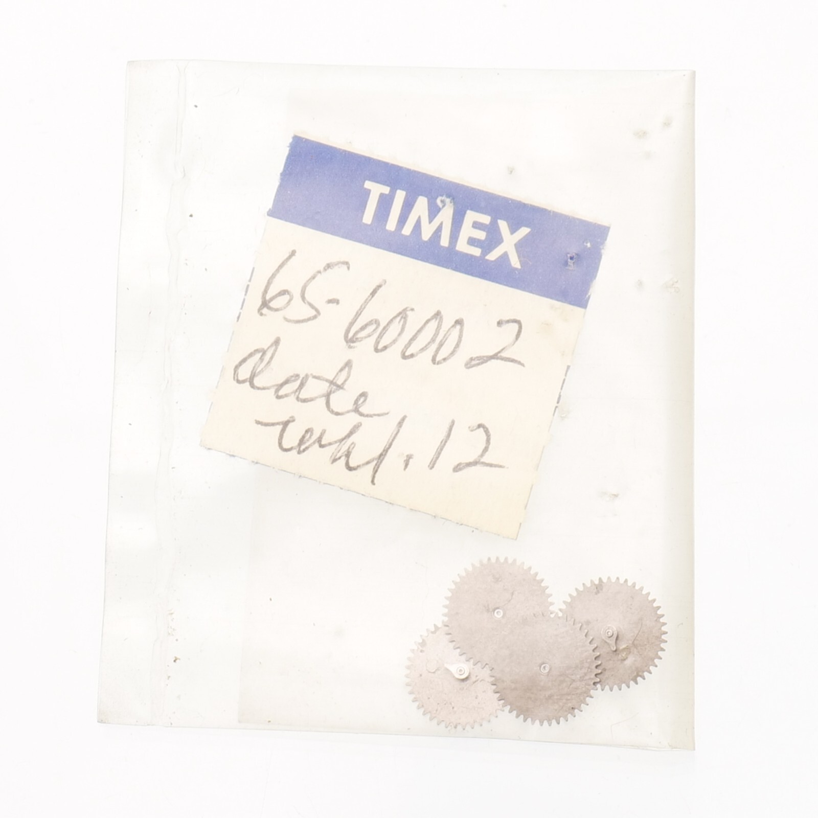 Vintage Timex 65-60002 Date Wheel Parts New Old Stock Watchmakers NOS