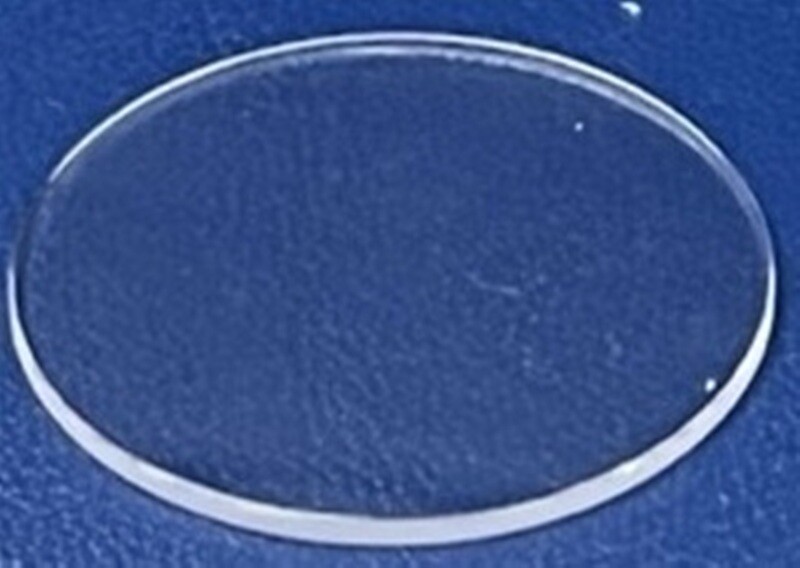 Sapphire Watch Crystal Double Dome Fits Cartier Panther Small 18.1×1.5×0.8mm