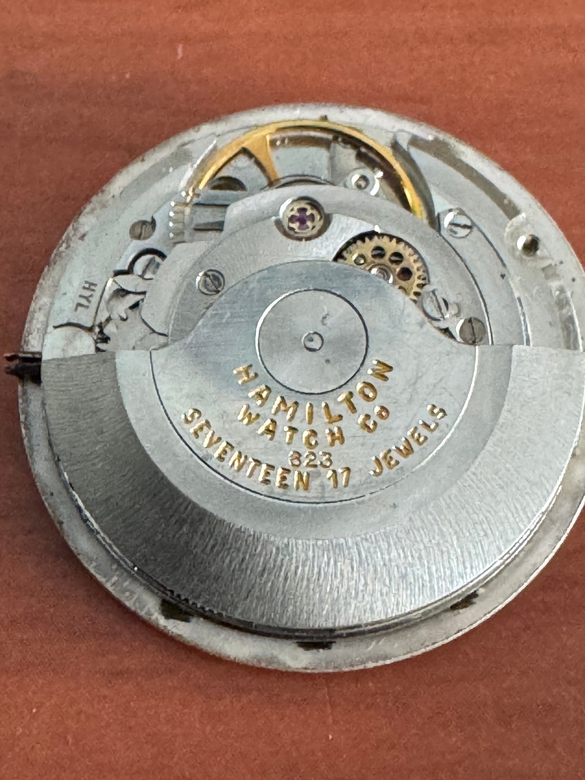 VINTAGE MEN’S HAMILTON AUTOMATIC WRISTWATCH MOVEMENT CAL. 623 RUNS GREAT