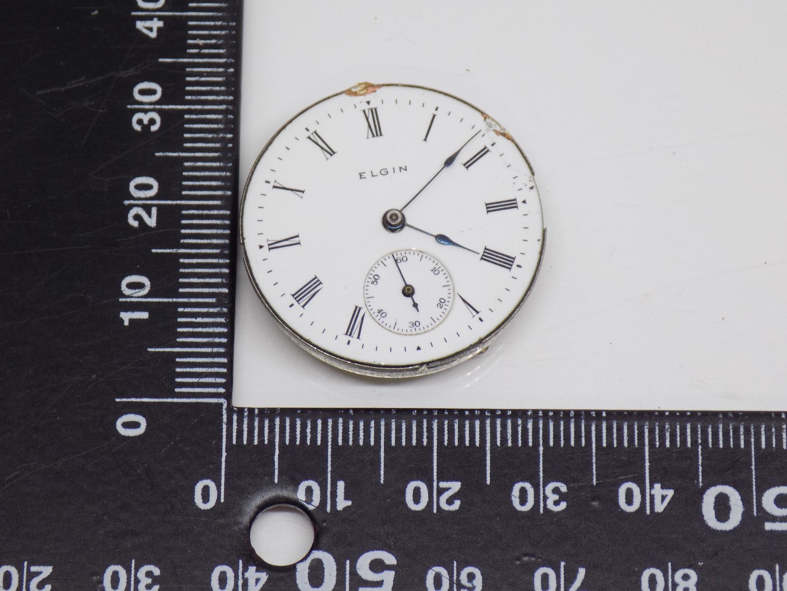 Elgin Natl. Watch Co. Grade 320 Model 2 0s Pocket 7J Watch Movement