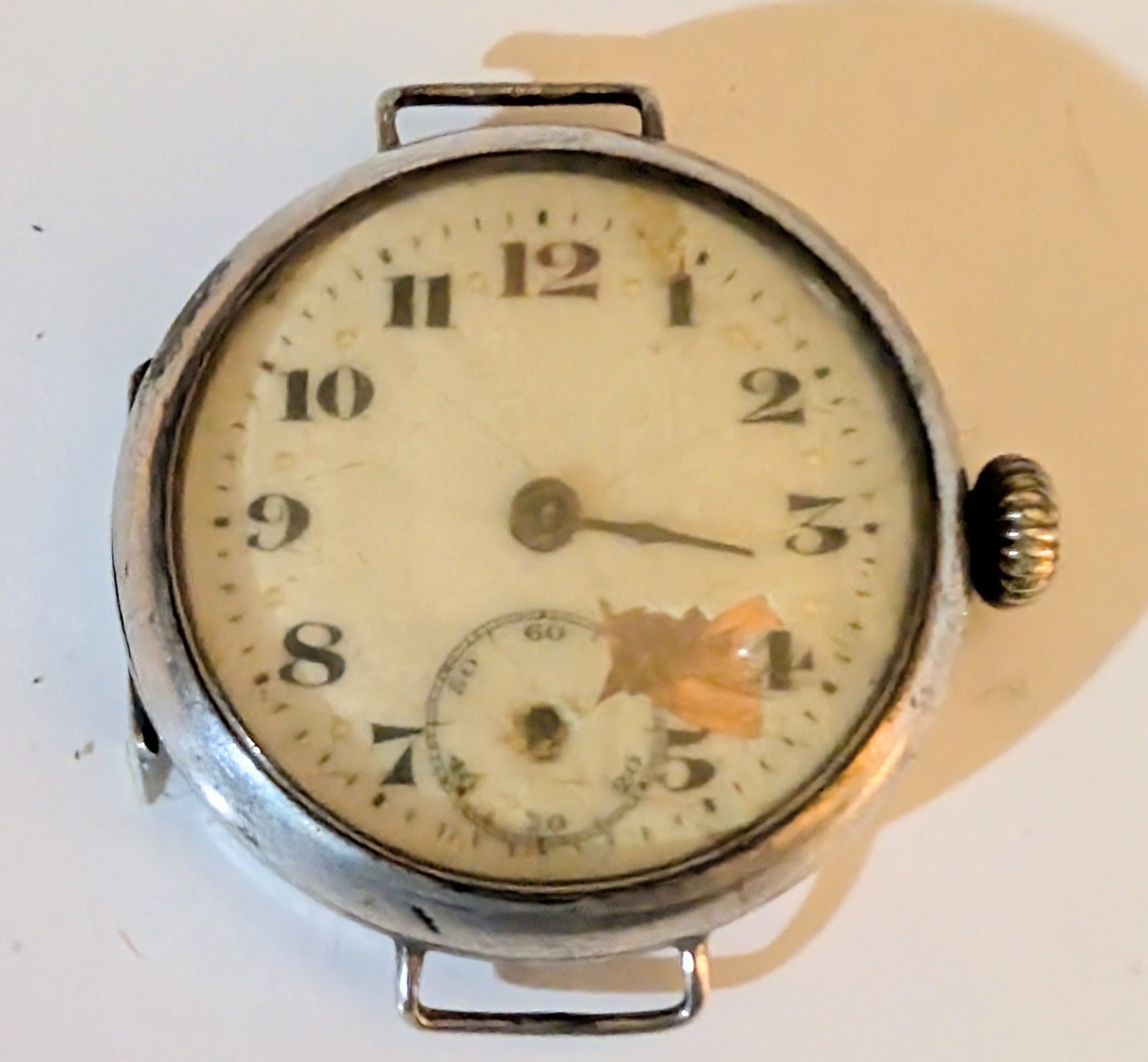 1917 Silver 925 Trench Watch George Stockwell 32.5mm Spares Repairs
