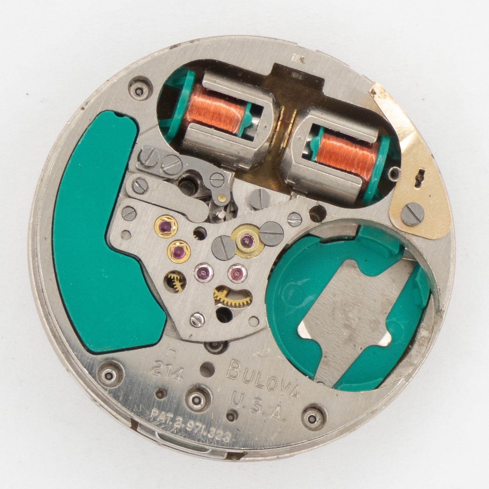 Vintage Accutron Caliber 214 Electronic Wristwatch Movement