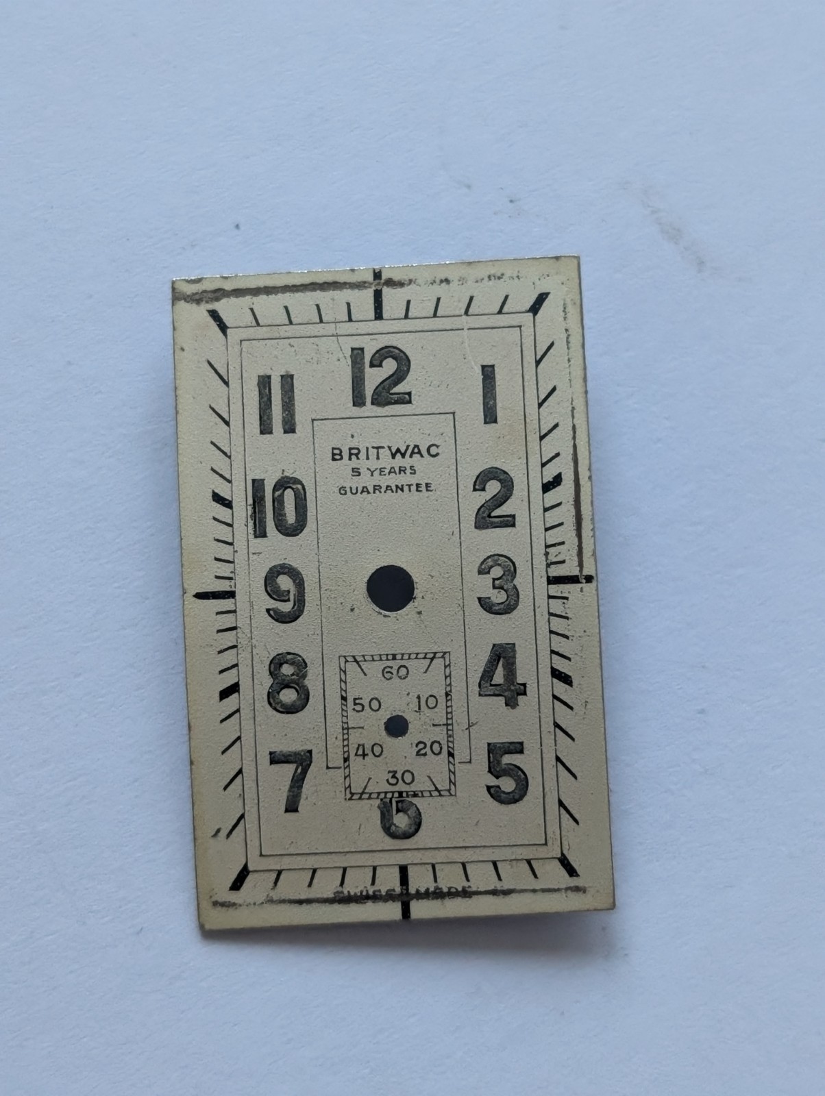 Vintage Ebosa 175 Mechanical Watch Movement (Runs)