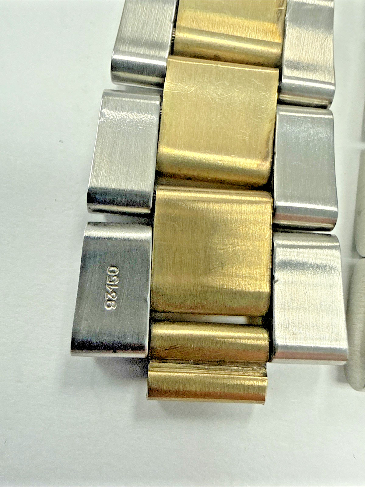 Rolex 16613 93153 Original Factory Submariner 18k Gold & Steel Partial Band
