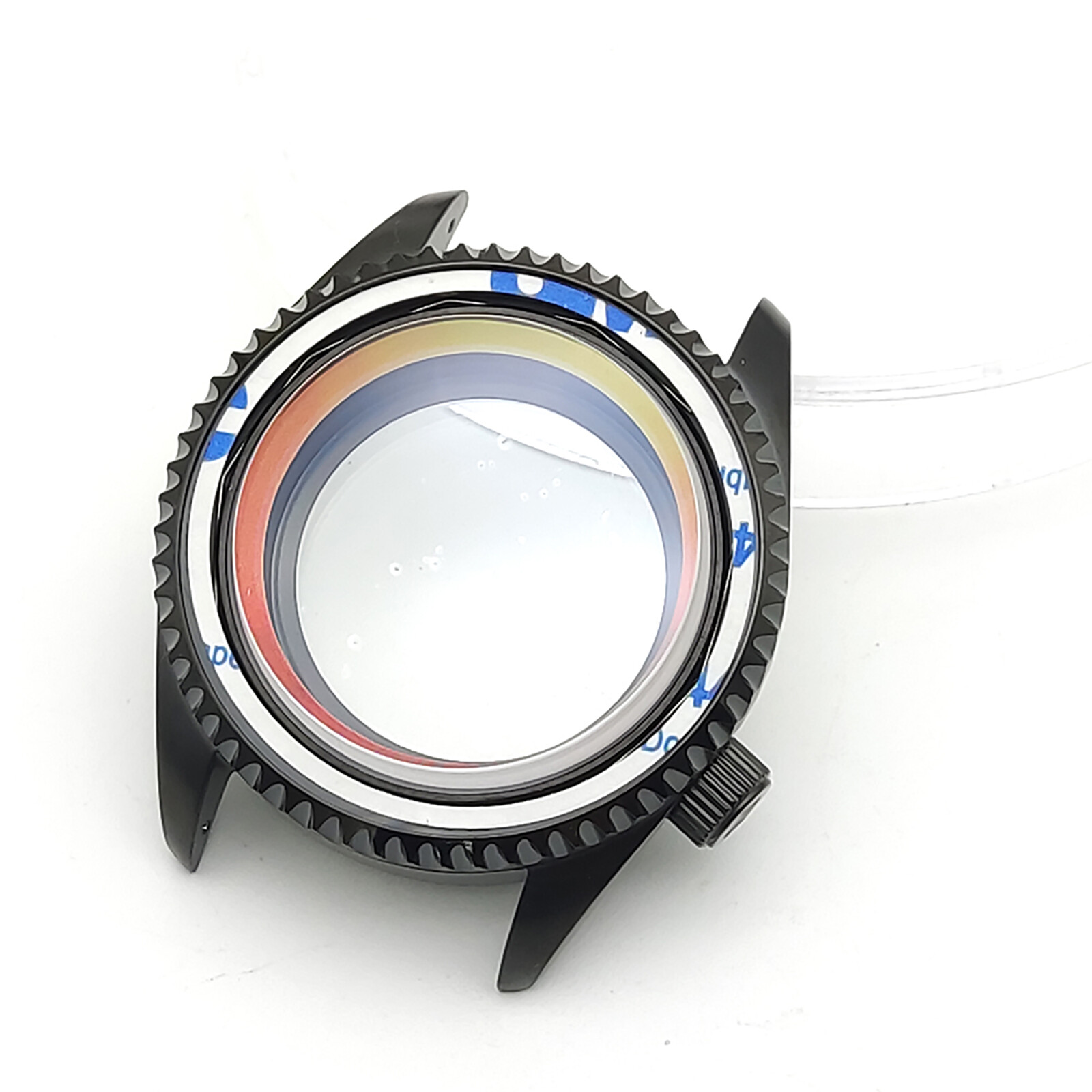 42MM Watch Case Modified SK007 Sapphire Glass Steel Case For NH35/NH36 Movement