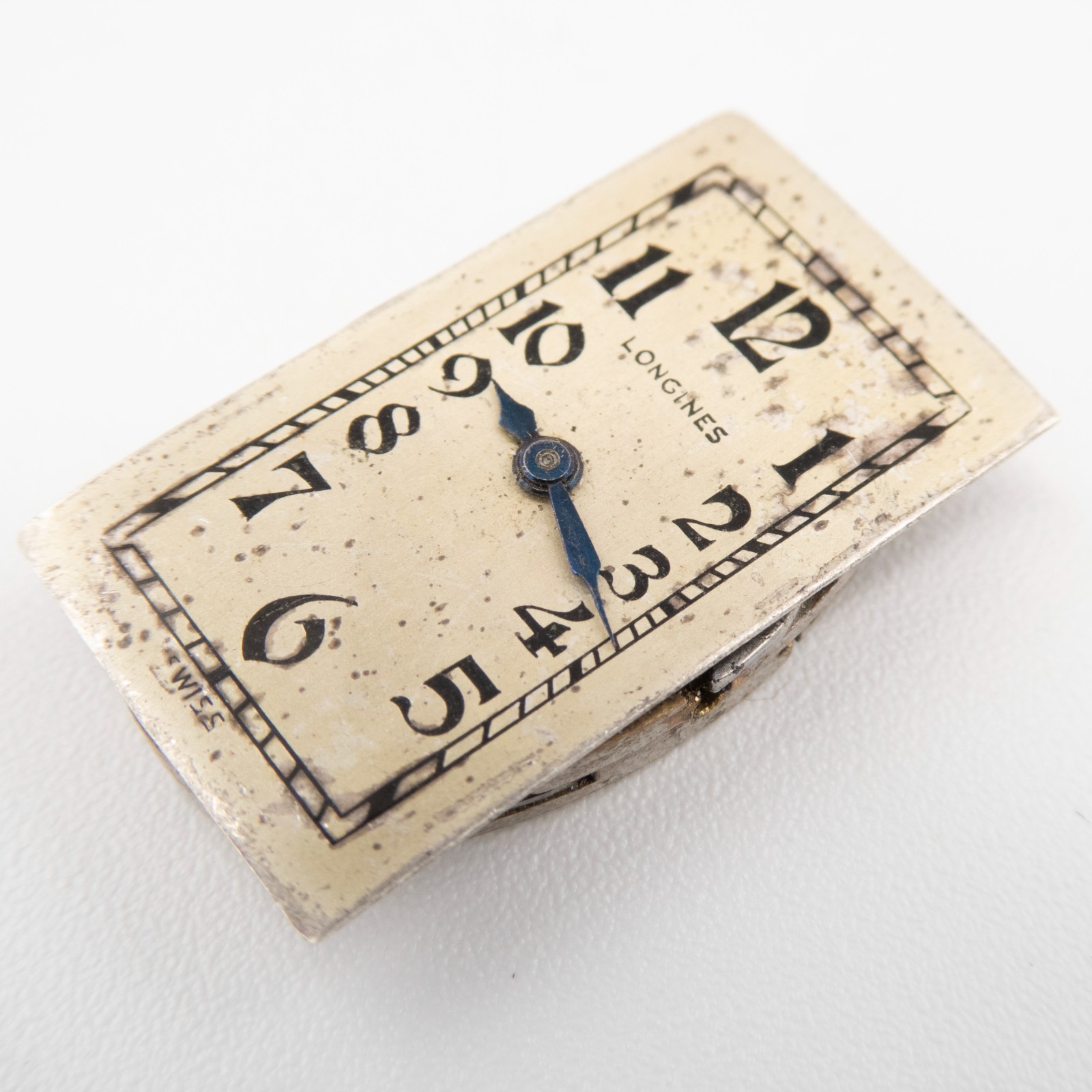 Vintage Longines Caliber 7.48 15-Jewel Wristwatch Movement, Runs