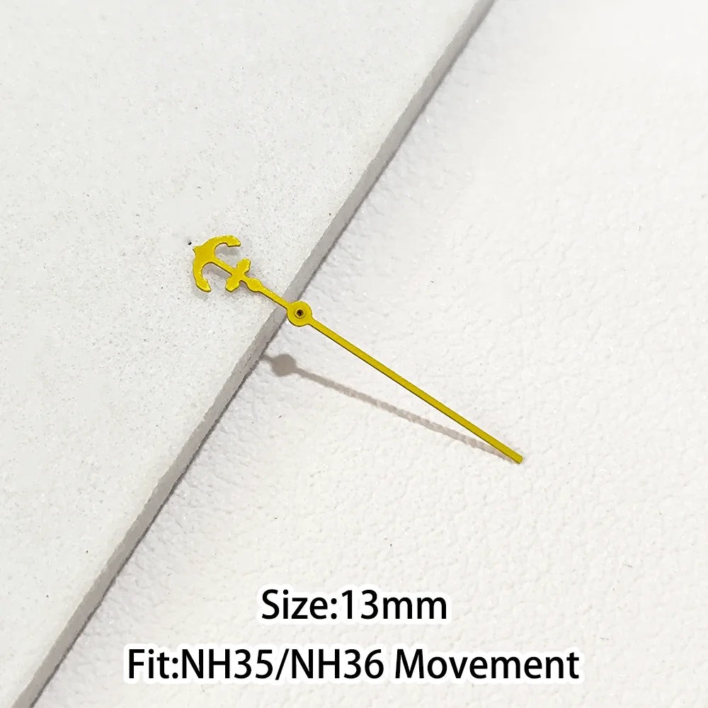 Personalized Second Hand Green/Blue Green Luminous Watch Hands Fit NH35 NH36
