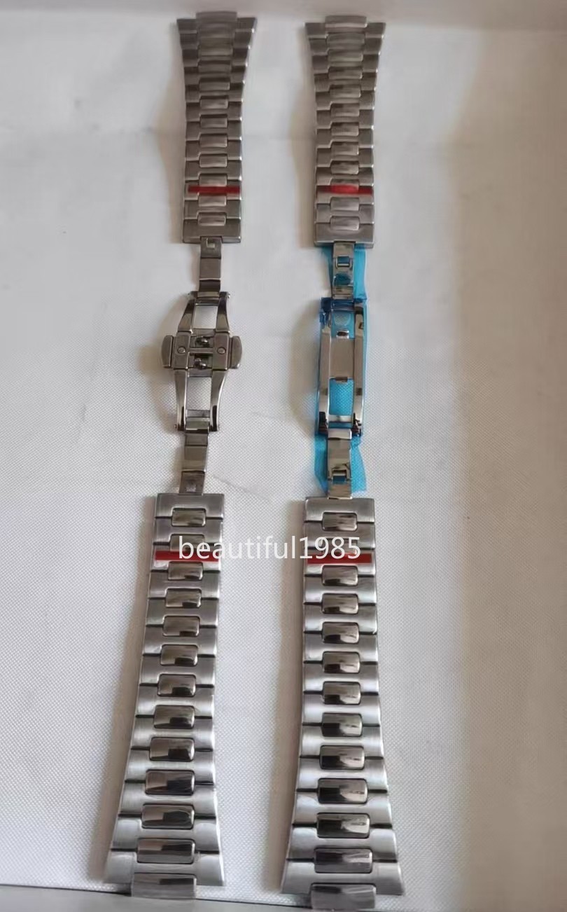 DIY Watch Part Kit for 2824 Nautilus 40mm SS Watch Case+Dial+Hands+Steel Strap