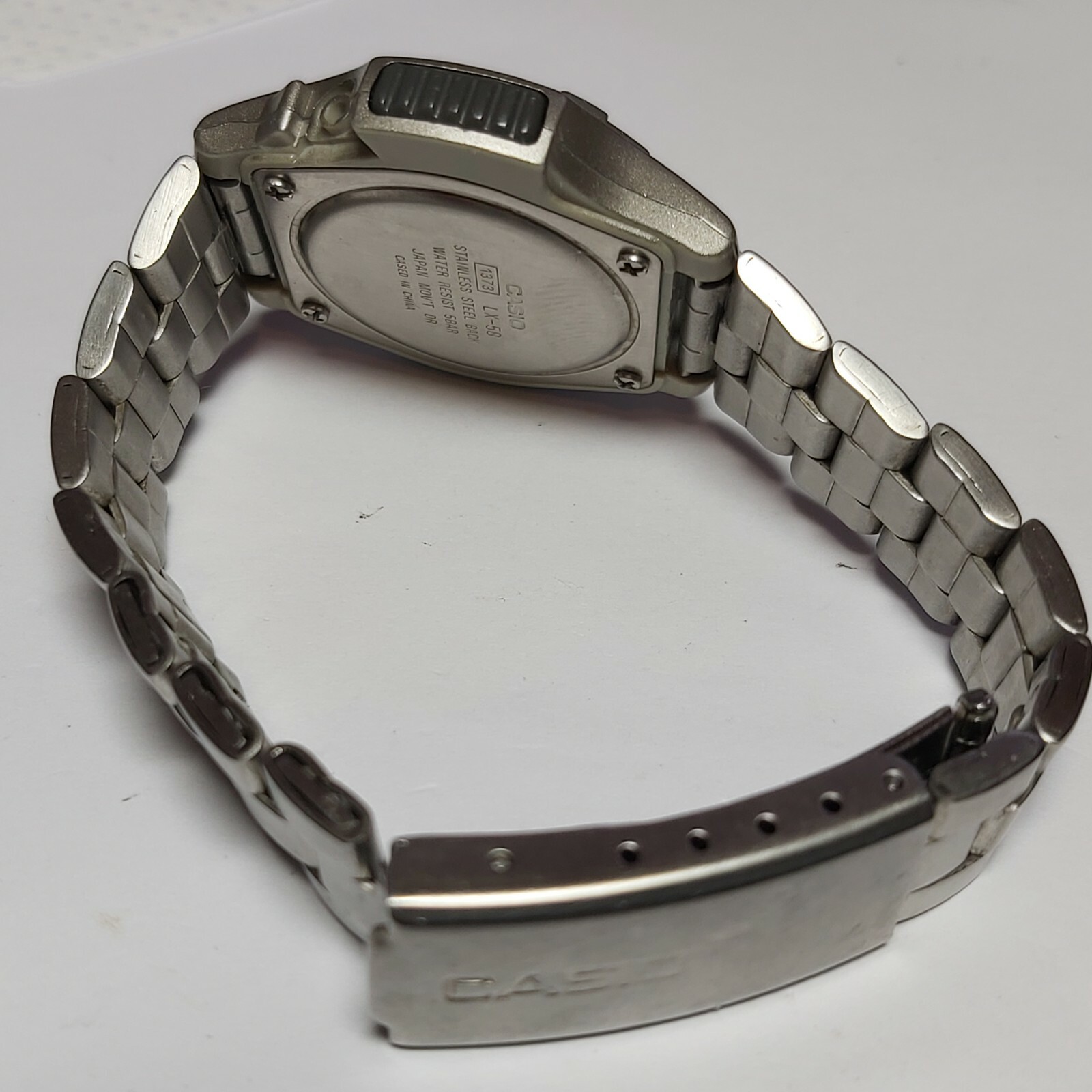Casio Illuminator LX-58 – Case, Back and Bracelet – Genuine Casio Parts. (JC471)