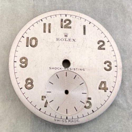 1935 1940 Original Dial ROLEX SHOCK-RESTING with Sub-Seconds SWISS MADE