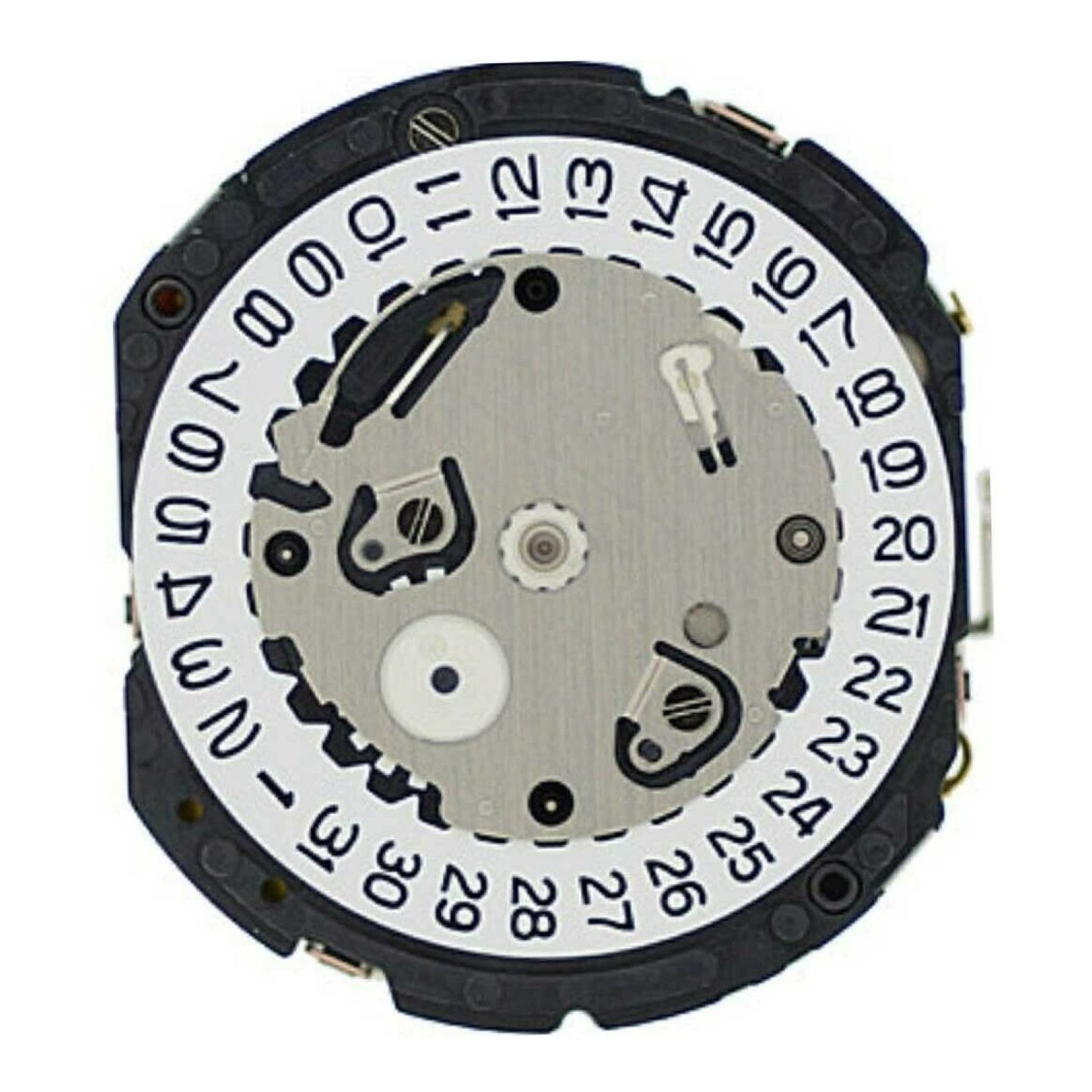 Date At 4:30 Quartz Watch Movement 3 Hands For Hattori /S. Epson VS75A/VS75B D