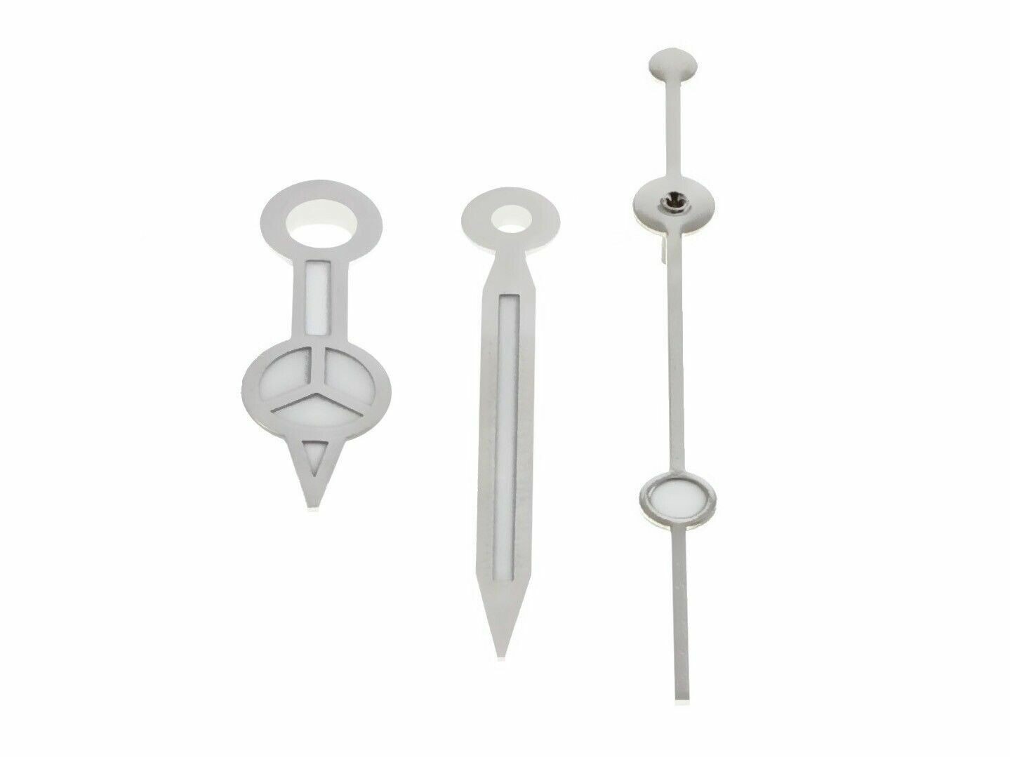 Silver Replacement Watch Hands For Rolex Submariner 75090 For Tudor Oysterdate