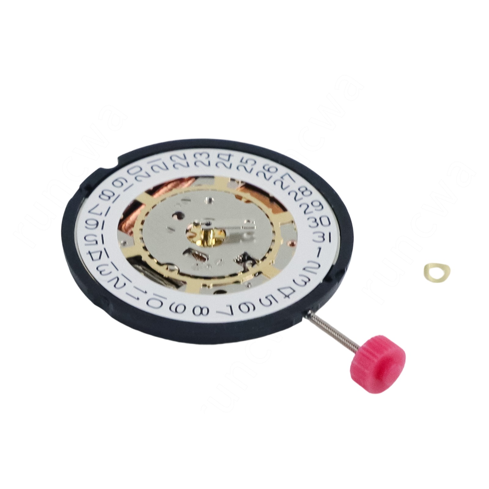 Date @3 Movement With Adjusting Stem & Battery Replacement For Ronda 715 Watch