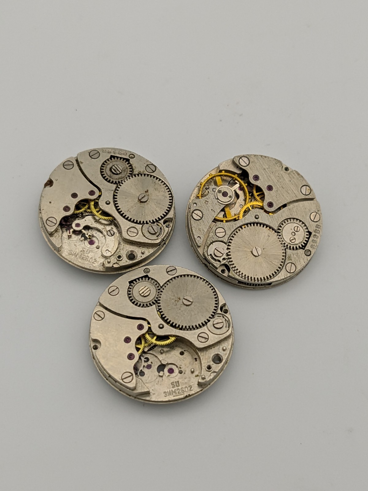 ZiM Pobeda 2602 Movement Soviet USSR For Parts Or Repairs