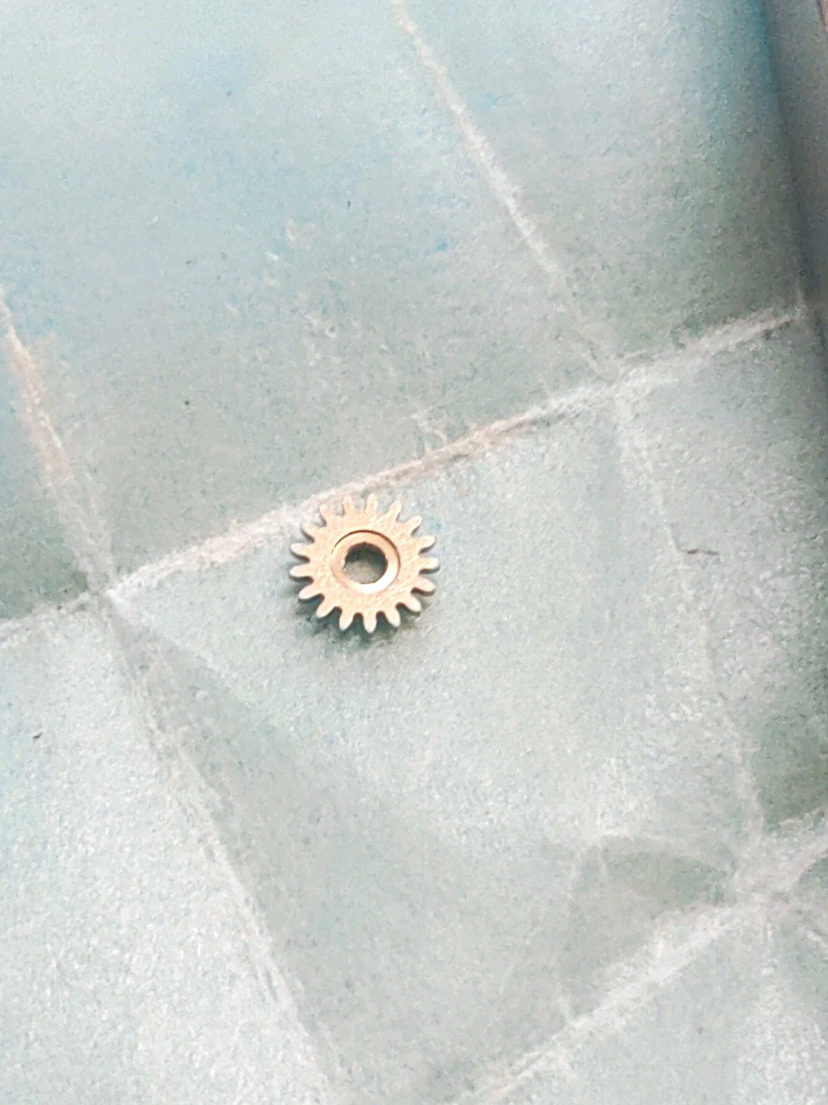 NOS Enicar Calibre 1000 Part #410, Winding Pinion. Perfect Condition.