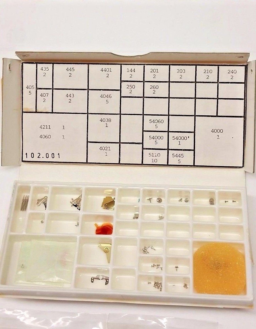 ETA 102.001 WATCH PARTS – VARIETY – WATCH PARTS WATCHMAKER