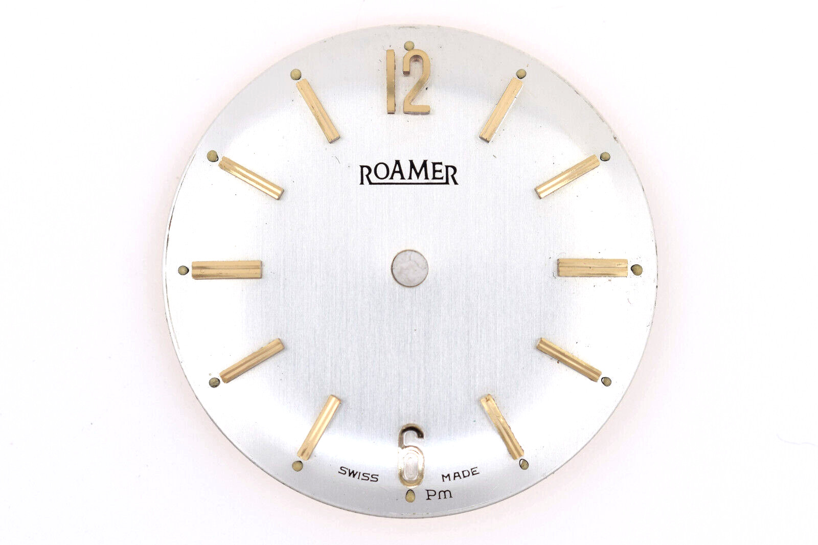 ROAMER Vintage Watch Dial Caliber MST 414 incl. Hands 27.5 mm (ZB998)