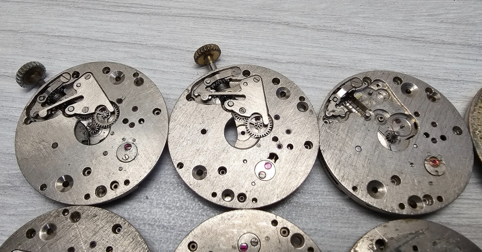 Vintage Soviet Movement Zim Raketa Pobeda USSR Watch Mechanisms for parts
