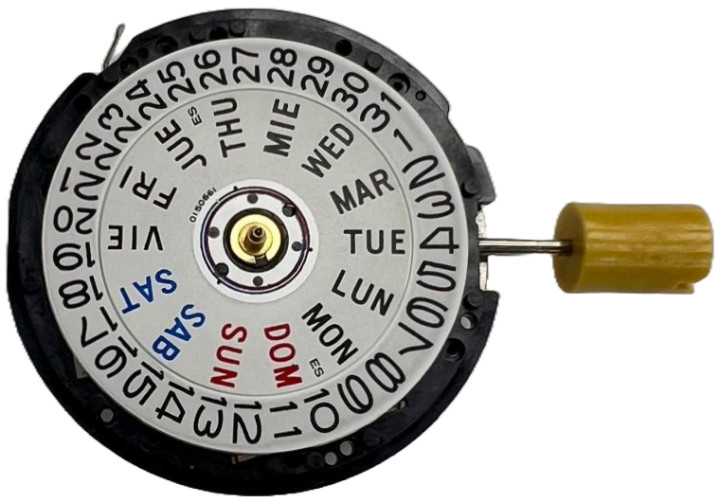 Hattori YT58B Seiko 3 HAND Quartz Watch Overall Height: 6.5mm