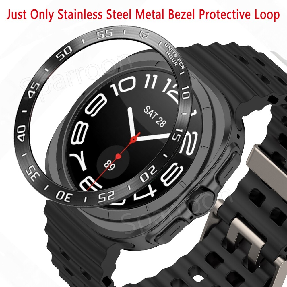 Metal Cover Bezel Ring Frame Protector Case For Samsung Galaxy Watch Ultra 47mm