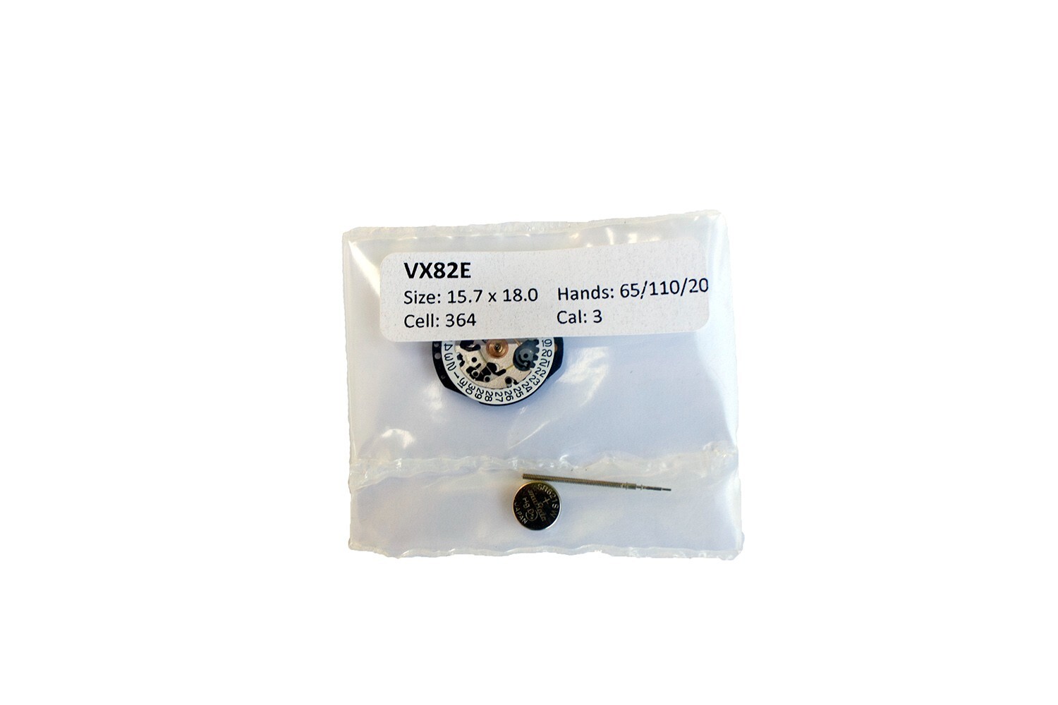 Hattori VX82E Watch Movement Date @ 3 O’Clock