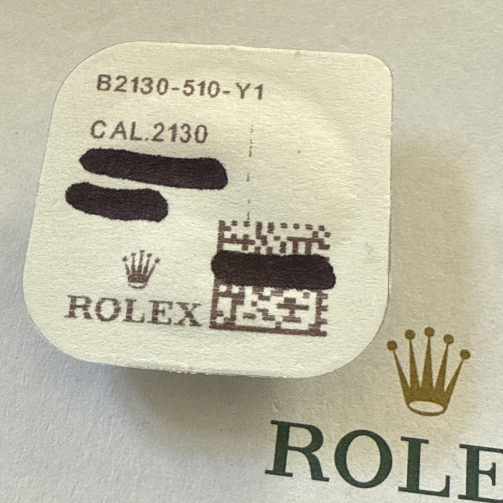 GENUINE Rolex 2130 2135 510 Driving Wheel For Ratchet Wheel NewFactory Sealed