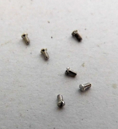 CONCORD 11503 SARATOGA SET OF 6 SCREWS STEEL USED