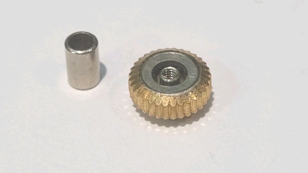 OMEGA 45006 R/G CROWN AND TUBE 6.0MM X 1.20MM X 2.50MM