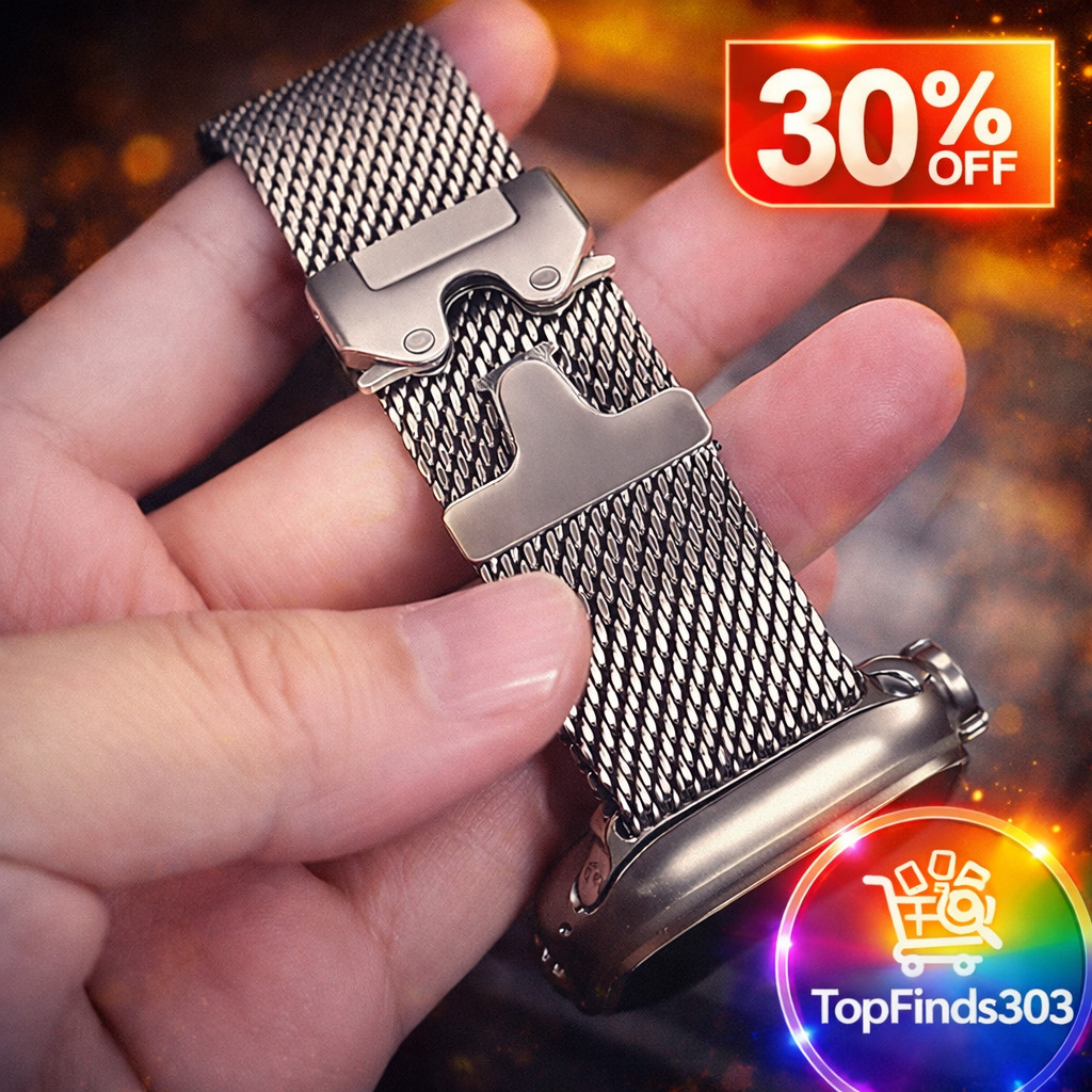 Titanium Milanese Loop Band for Apple Watch Ultra 49mm 45 44 42mm S10 9 8 7 6 SE